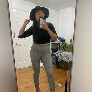 Zara Houndstooth Leggings